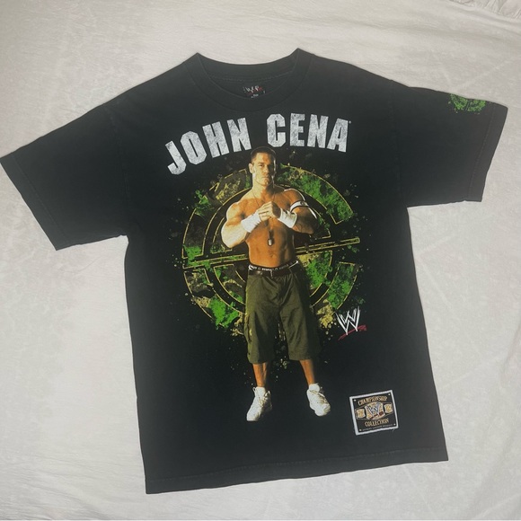 WWE JOHN CENA CHAMPIONSHIP COLLECTION T-SHIRT - Picture 1 of 5
